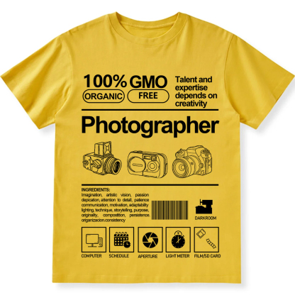 Photographer Unisex Fit Cotton T-Shirt wearishow