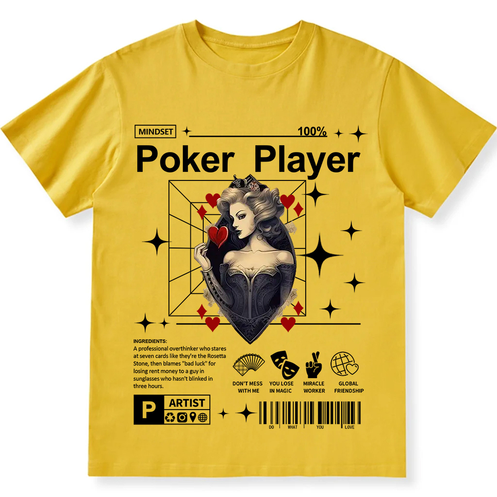 Poker Player Unisex Fit Cotton T-Shirt wearishow