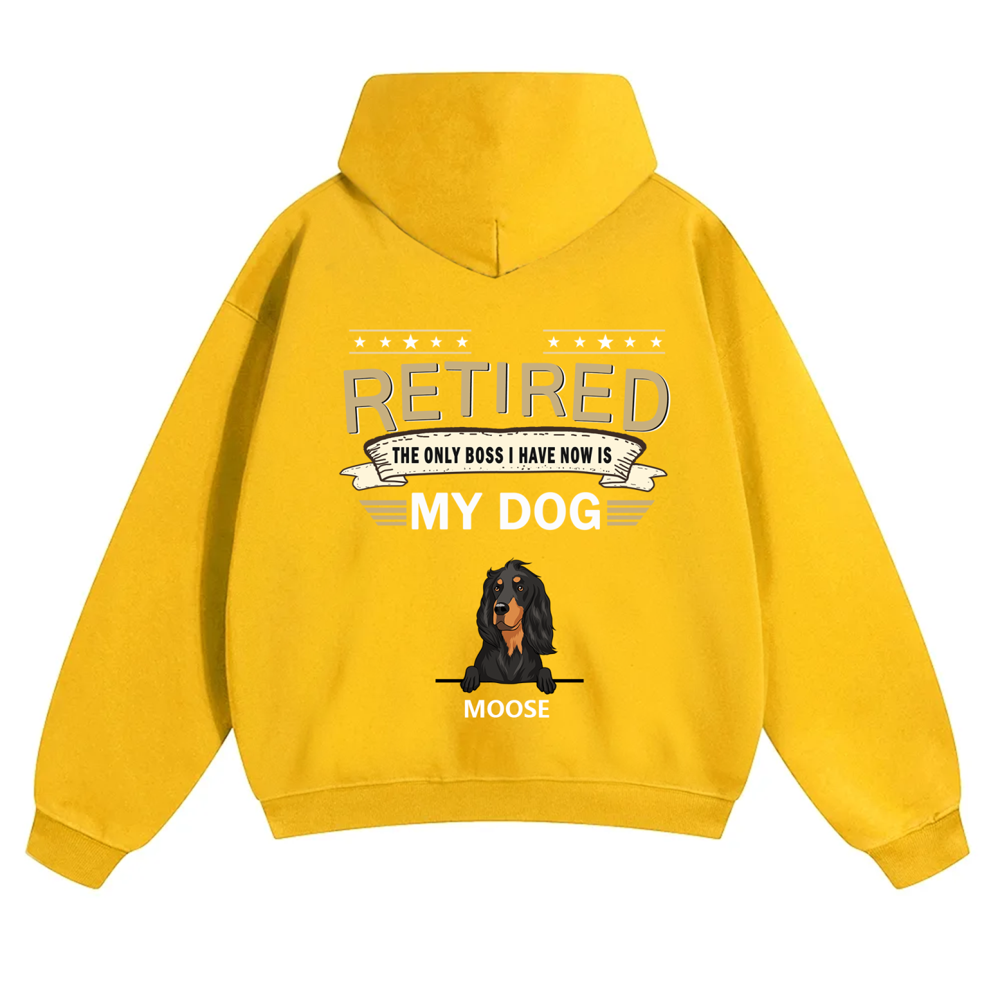 The Only Boss I Have - Personalized Custom Unisex Hoodie