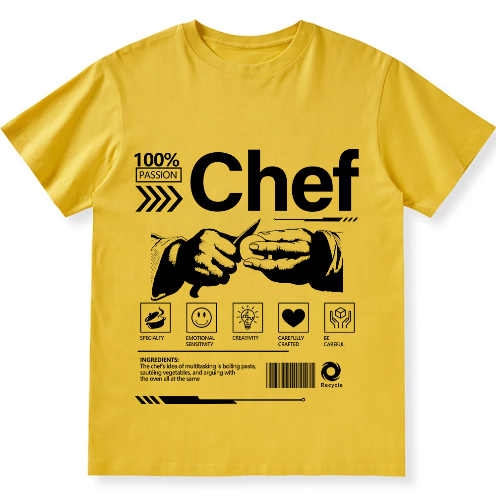Chef Unisex Fit Cotton T-Shirt wearishow