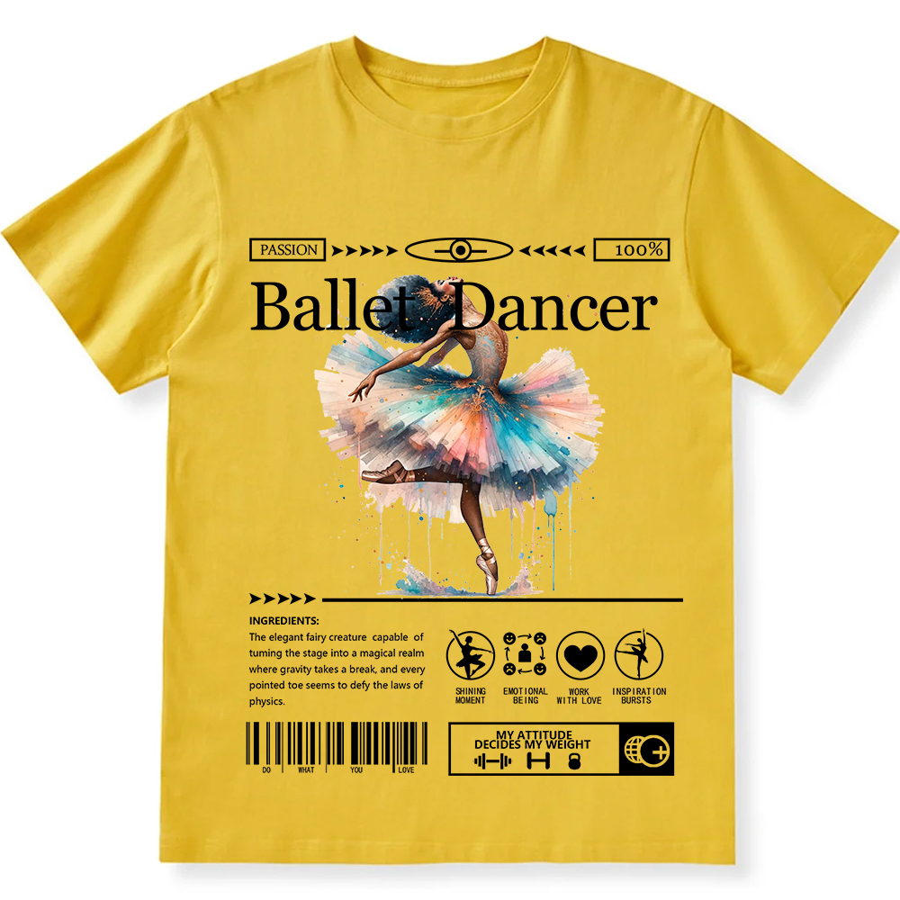 Ballet Dancer Unisex Fit Cotton T-Shirt wearishow