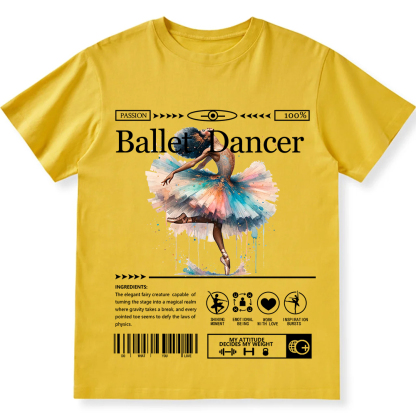 Ballet Dancer Unisex Fit Cotton T-Shirt wearishow
