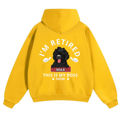 This Is My Boss - Personalized Custom Unisex Hoodie