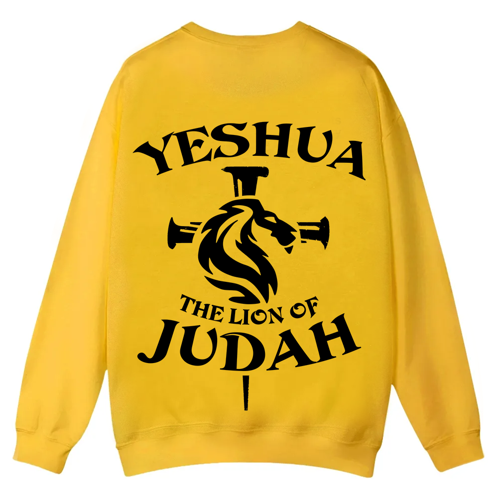 Yeshua Casual Crewneck Sweatshirt wearishow
