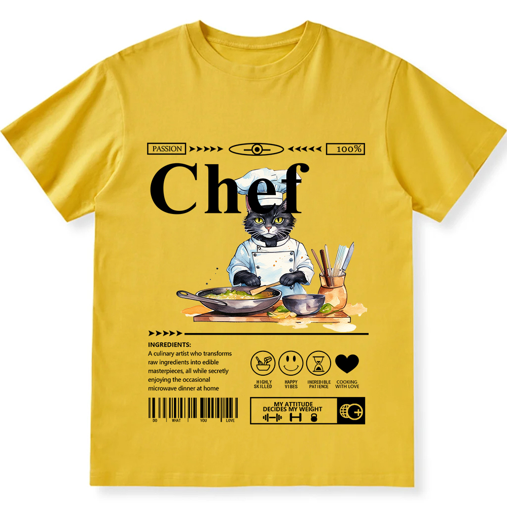 Chef Unisex Fit Cotton T-Shirt wearishow