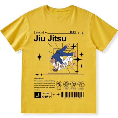 Jiu Jitsu Unisex Fit Cotton T-Shirt wearishow