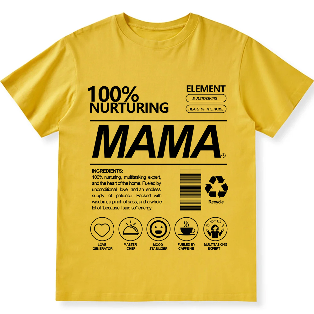 Mama Unisex Fit Cotton T-Shirt wearishow