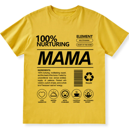 Mama Unisex Fit Cotton T-Shirt wearishow