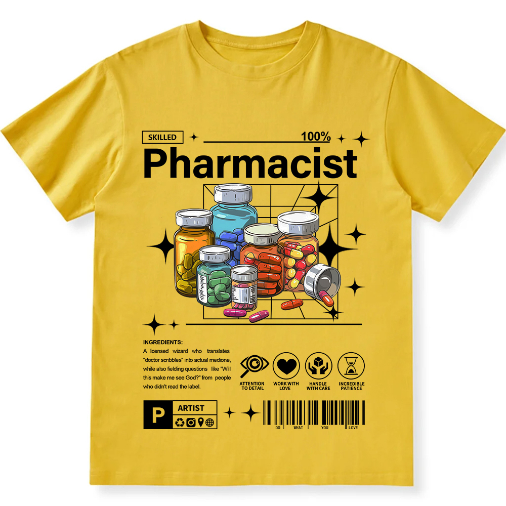 Pharmacist Unisex Fit Cotton T-Shirt wearishow