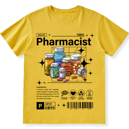 Pharmacist Unisex Fit Cotton T-Shirt wearishow