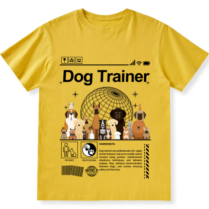 Dog Trainer Unisex Fit Cotton T-Shirt wearishow
