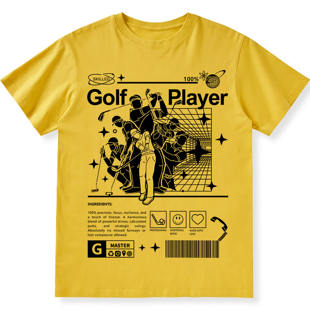 Golf Player Unisex Fit Cotton T-Shirt wearishow