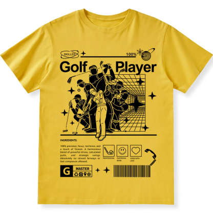 Golf Player Unisex Fit Cotton T-Shirt wearishow