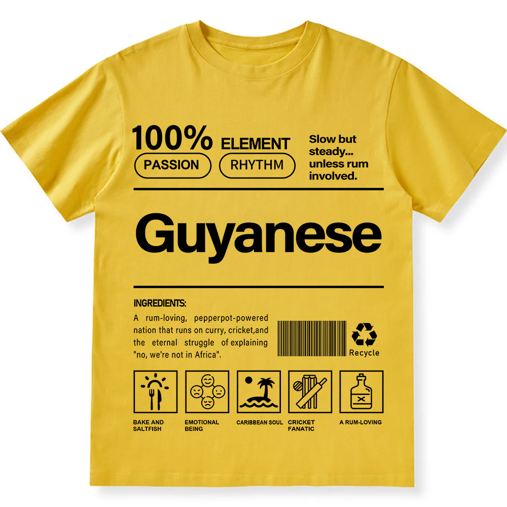 Guyanese Unisex Fit  Cotton T-Shirt wearishow