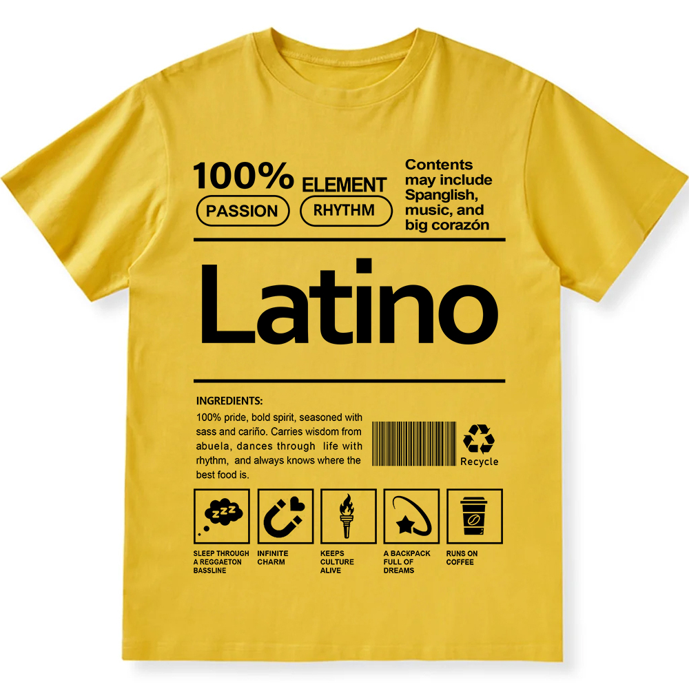 Latino Unisex Fit  Cotton T-Shirt wearishow
