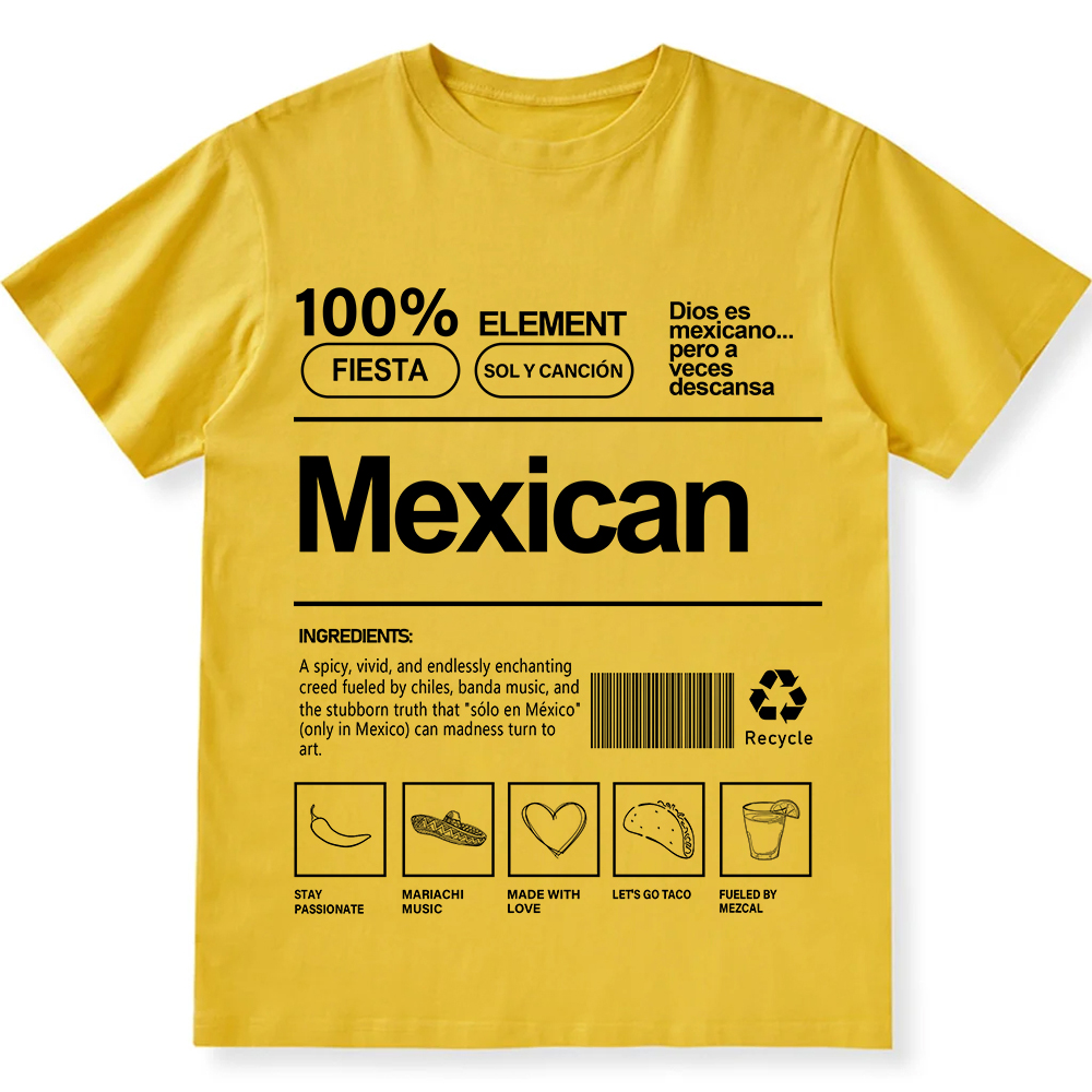 Mexican Unisex Fit  Cotton T-Shirt wearishow