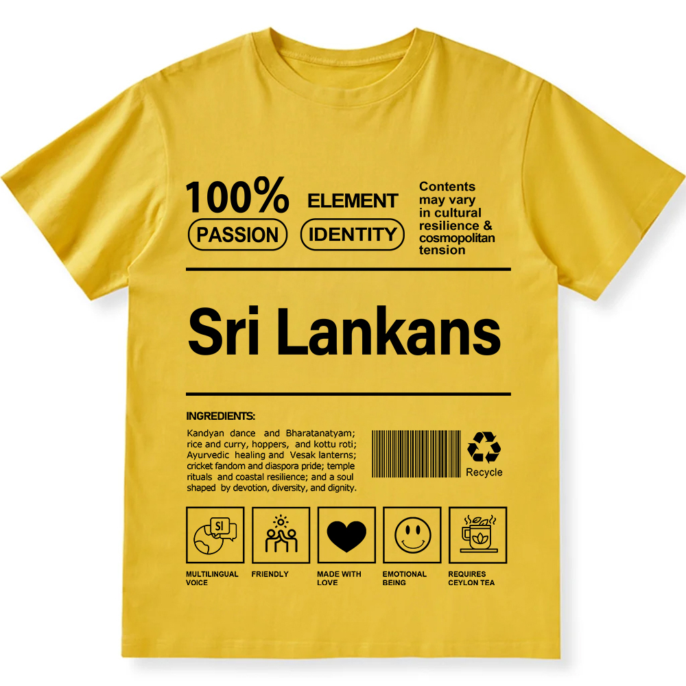 Sri Lankans Unisex Fit  Cotton T-Shirt wearishow