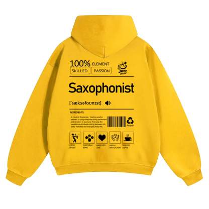 Saxophonist Unisex  Hoodie wearishow