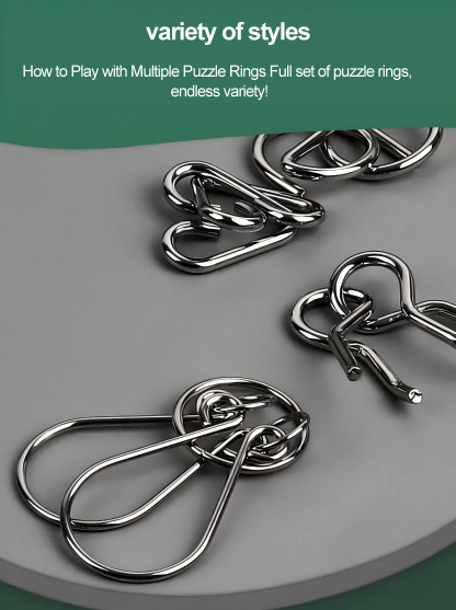 Intelligence Toys Nine Link Entriegelungsring