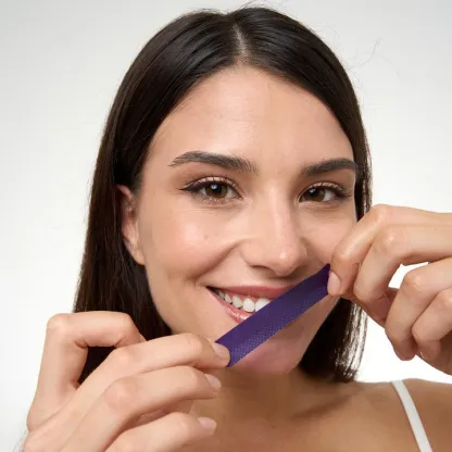 Purple Teeth Whitening Strips | Fast, Gentle & Peroxide-Free Whitening