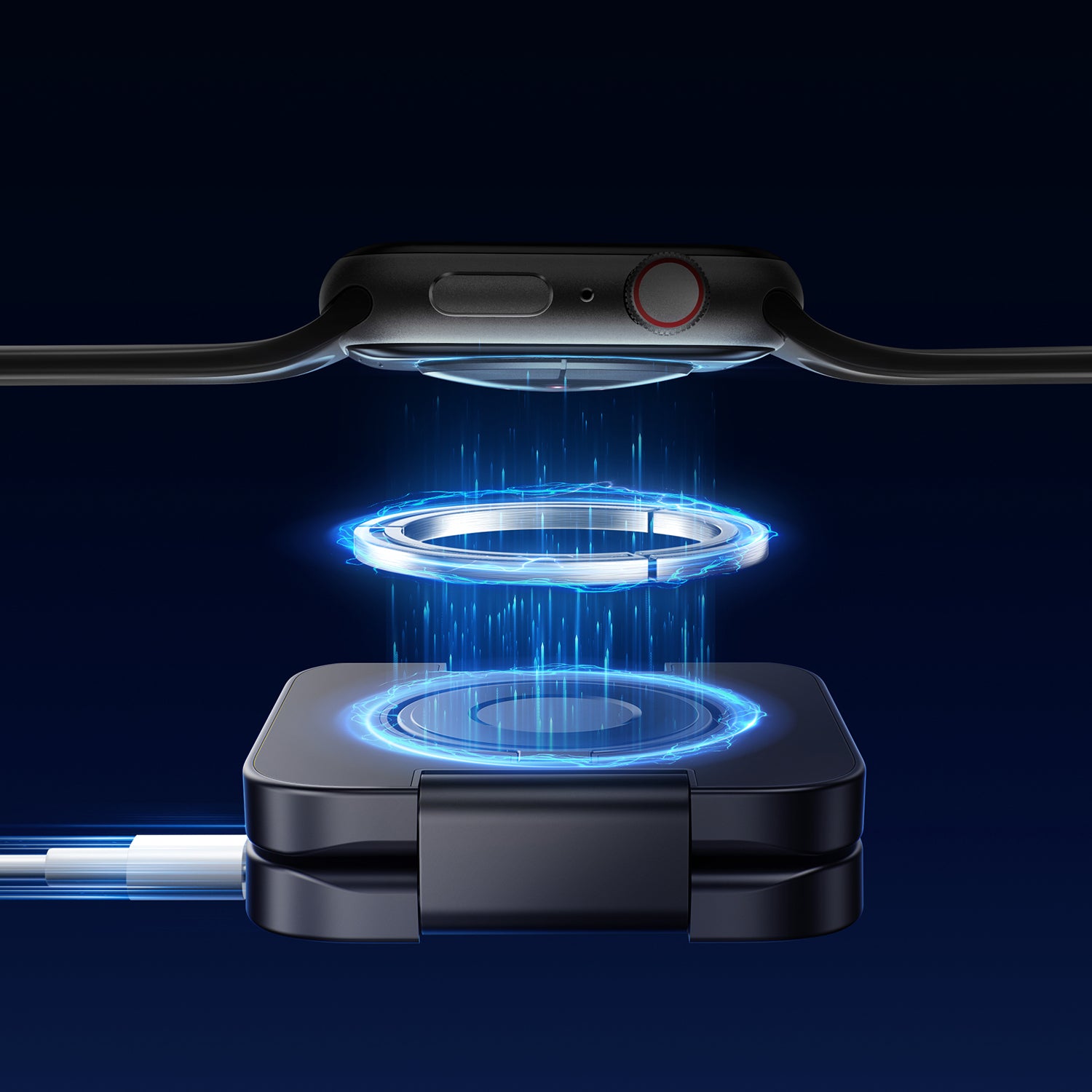 KUXIU X55 3-In-1 Foldable Magnetic Wireless Charger & Stand