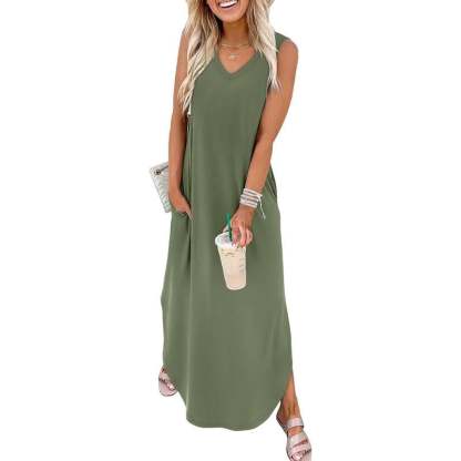 Summer Dresses Vacation Beach Sundresses 2025 with Pockets