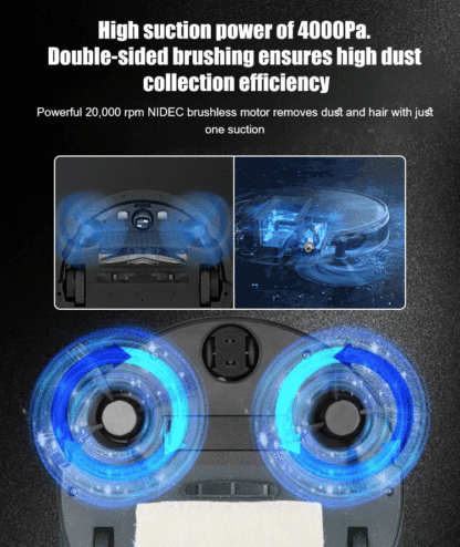 3 in 1 Vacuum Cleaning Smart Sweeper