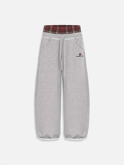  Double Waist Baggy Sweatpants