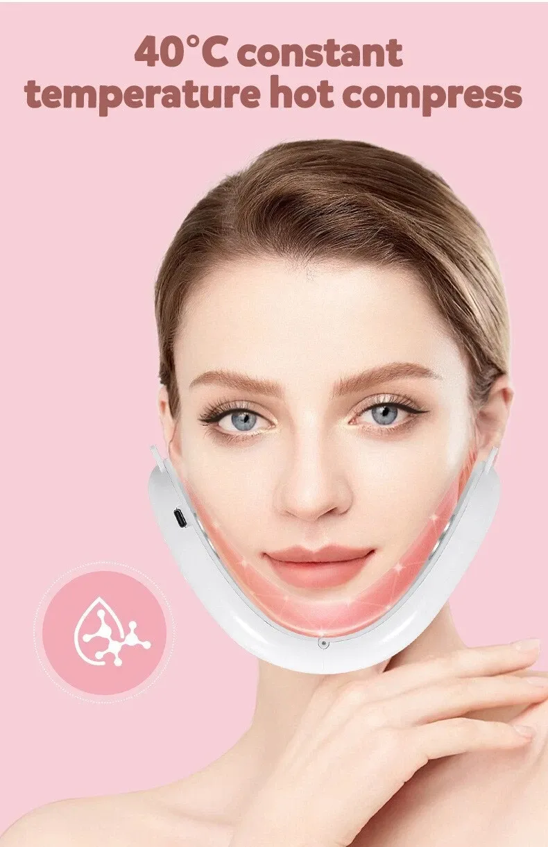 Microcurrent Intelligent V Facial Beauty Device Facial Massager