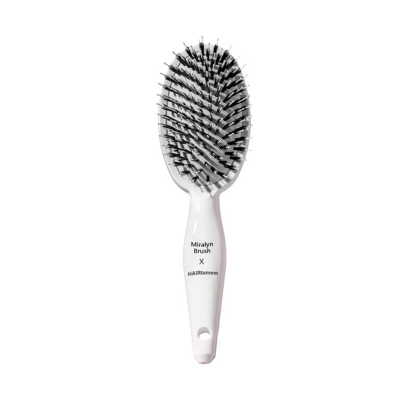 Viral World-Famous 5x Sold Out Paddle Brush - Smoother, Stronger, Shinier Hair - Boar Bristle Brush with Nylon Bristles and Microsphere Massaging TipsViral Paddle Brush – Smoother, Stronger, Shinier Hair