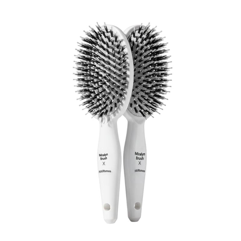 Viral World-Famous 5x Sold Out Paddle Brush - Smoother, Stronger, Shinier Hair - Boar Bristle Brush with Nylon Bristles and Microsphere Massaging TipsViral Paddle Brush – Smoother, Stronger, Shinier Hair