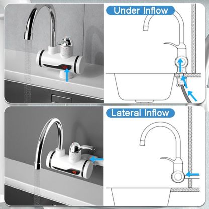 Instant Electric Water Heater Faucet – Hot Water in Seconds, On Demand