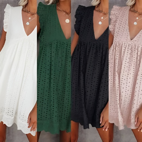 Loose lace summer dress 