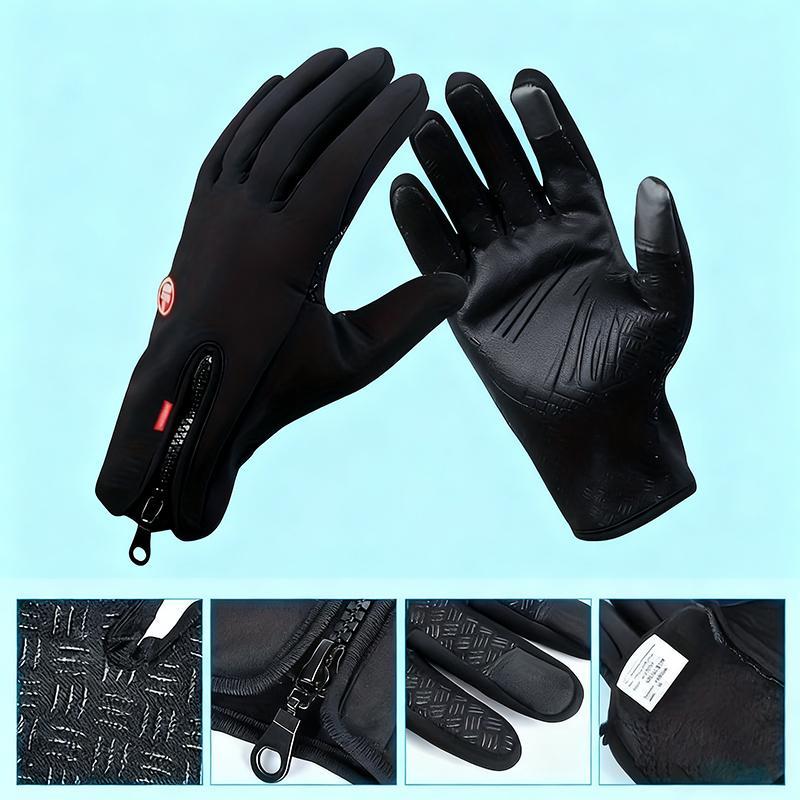 Windproof Touchscreen Winter Gloves – Thermal Warmth for Men & Women