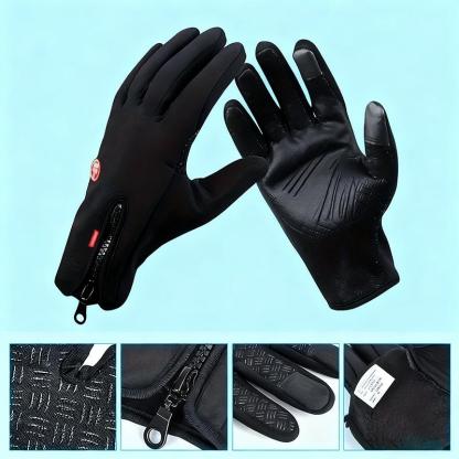 Windproof Touchscreen Winter Gloves – Thermal Warmth for Men & Women