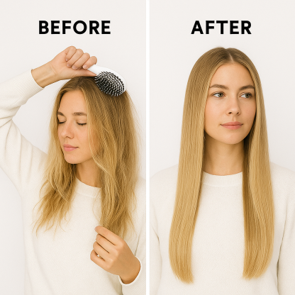 Viral World-Famous 5x Sold Out Paddle Brush - Smoother, Stronger, Shinier Hair - Boar Bristle Brush with Nylon Bristles and Microsphere Massaging TipsViral Paddle Brush – Smoother, Stronger, Shinier Hair