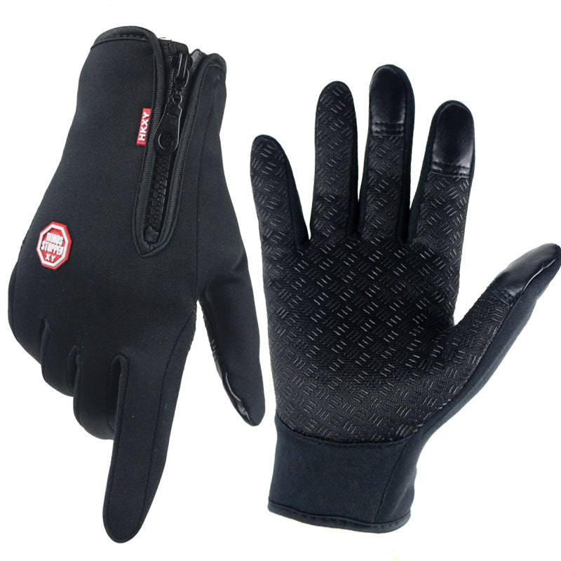 Windproof Touchscreen Winter Gloves – Thermal Warmth for Men & Women