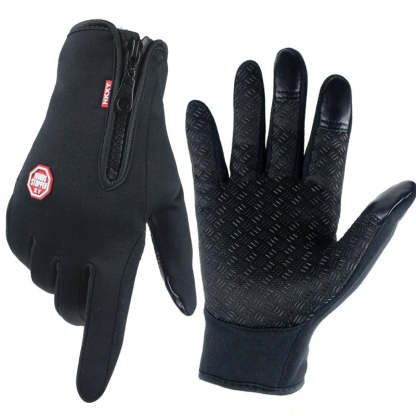 Windproof Touchscreen Winter Gloves – Thermal Warmth for Men & Women