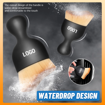 Woyuosn Soft Bristles Interior Duster – Dual Use for Wet & Dry Cleaning