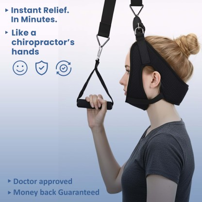 Neck Stretcher Cervical Traction Device – Relieve Pain & Relax Muscles