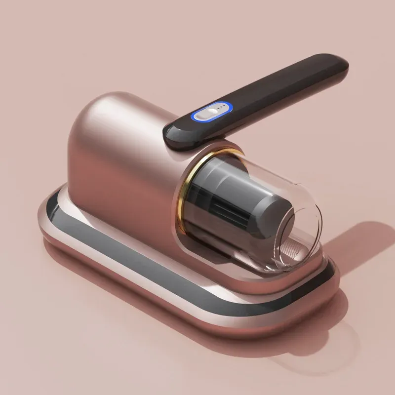 🔋 UV Wireless Handheld Vacuum | Portable Bed & Mattress Mite Remover with Purple Light & Large Suction | US Plug