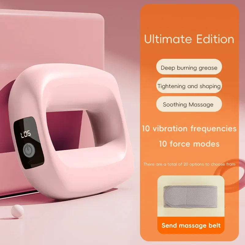 Portable Slimming Belt Massage Lymphatic Massage Machine Vibration Muscle Fat Burning Fascial Ring