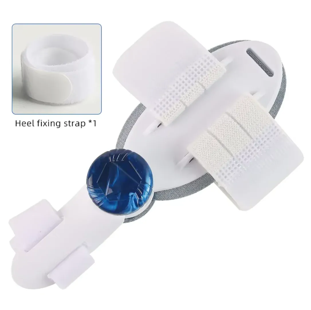 3D Knob Bunion Corrector Adjustable Toe Straightener with Detachable Magic Tape Strap for Hallux Valgus Correction