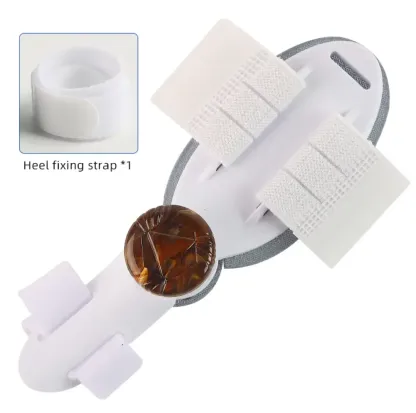 3D Knob Bunion Corrector Adjustable Toe Straightener with Detachable Magic Tape Strap for Hallux Valgus Correction