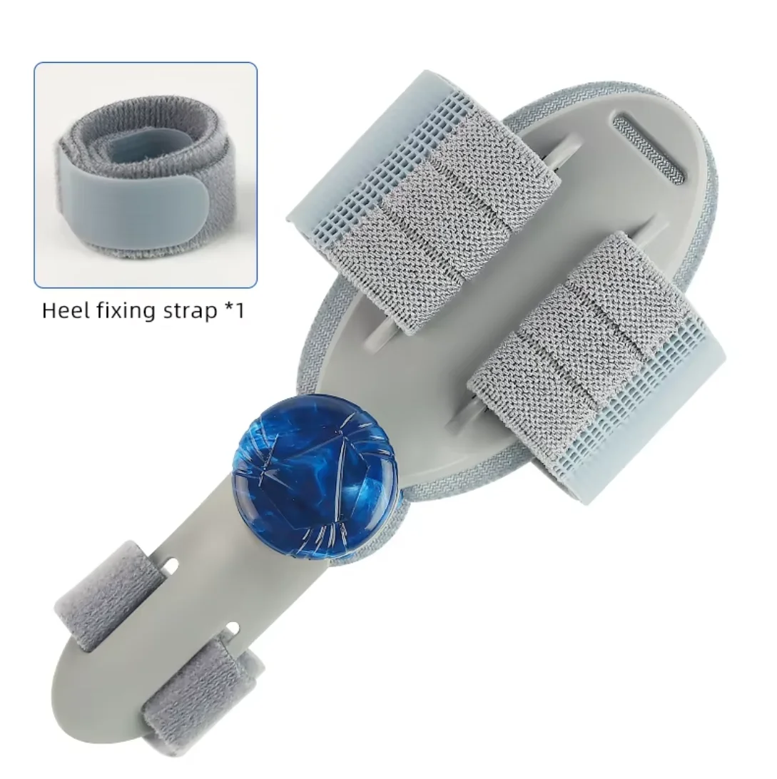 3D Knob Bunion Corrector Adjustable Toe Straightener with Detachable Magic Tape Strap for Hallux Valgus Correction