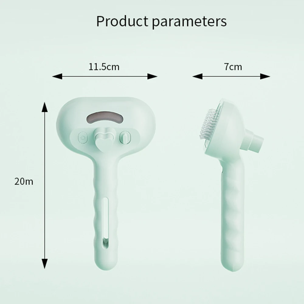 Wholesale Rotatable USB Charging Dog Cat Steam Brush