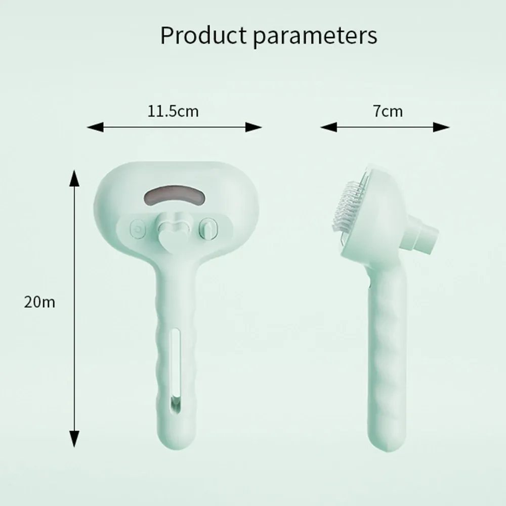 Wholesale Rotatable USB Charging Dog Cat Steam Brush