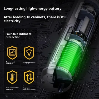 Rechargeable 3.7V Electric Screwdriver Kit DIY Grade Cordless with 25 Pcs Magnetic Bit Set for Phone Camera Laptop Watch Repair