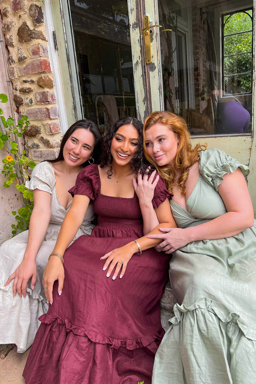 Reversible Ruffle Dress