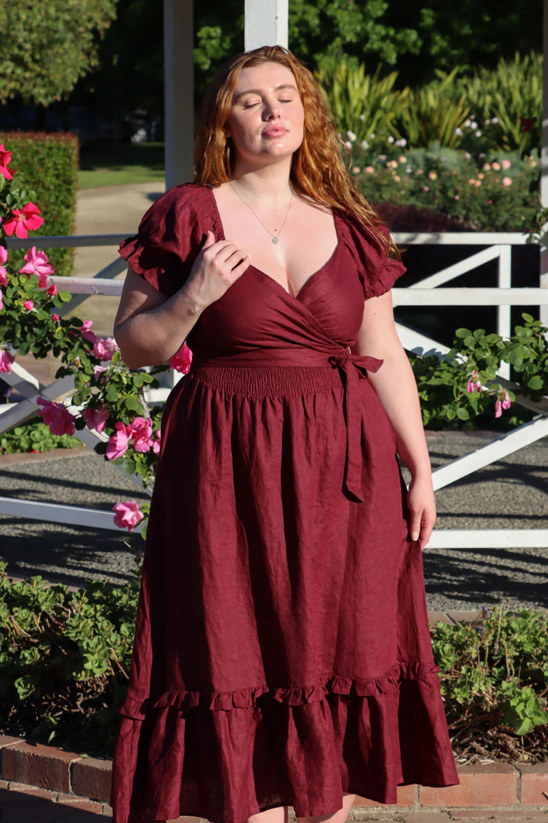 Reversible Ruffle Dress